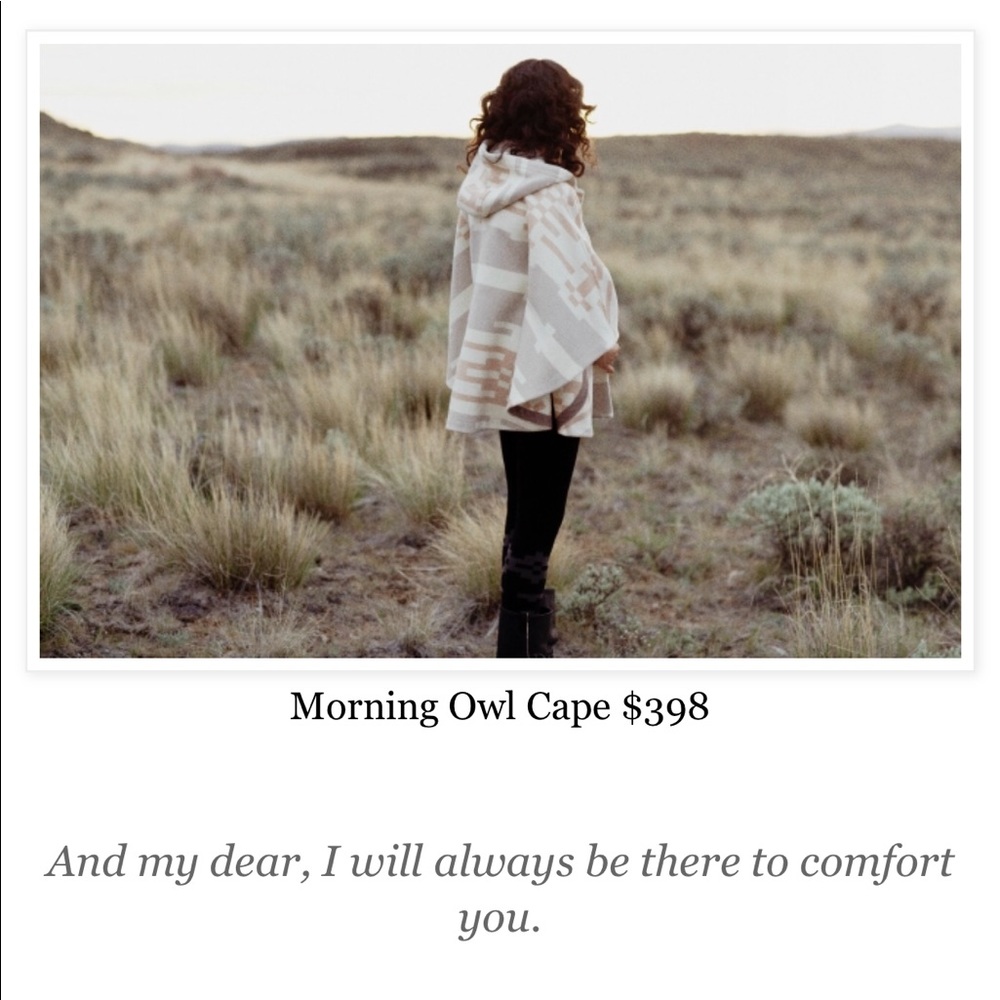 Pendleton Morning Owl Cape